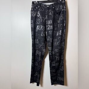 KENZO JEANS | Vintage Y2K Black Number Pants